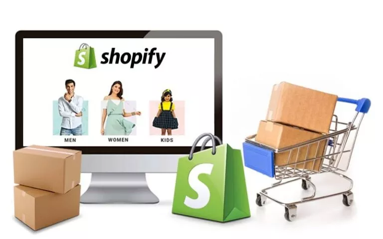 בניין חנות Shopify